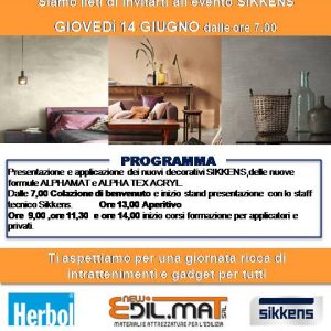 EVENTO SIKKENS ROMA