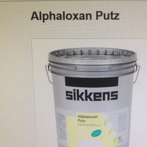 ALPHALOXAN PUTZ VENDITA SIKKENS ROMA