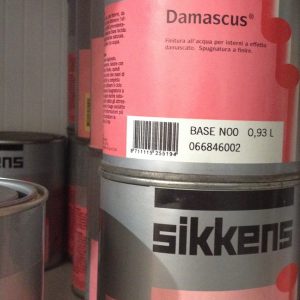 DAMASCUS SPUGNATURA A FINIRE VENDITA SIKKENS ROMA