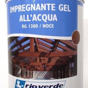 IMPREGNANTE GEL ALL'ACQUA RG 1380 NOCE RIOVERDE RENNER 750 ML VENDITA RIO VERDE RENNER ROMA